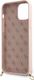 Guess Etui Guess GUHCP12SLSCLMGLP Apple iPhone 12 mini różowy/pink hardcase Metal Logo Cord 5