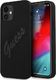 Guess Etui Guess GUHCP12SLSVSBK Apple iPhone 12 mini czarny/black hardcase Script Vintage 1