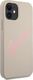 Guess Etui Guess GUHCP12SLSVSGP Apple iPhone 12 mini szaro różowy/grey pink hardcase Silicone Vintage 4