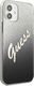 Guess Etui Guess GUHCP12SPCUGLSBK Apple iPhone 12 mini czarny/black hardcase Glitter Gradient Script 4