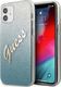 Guess Etui Guess GUHCP12SPCUGLSBL Apple iPhone 12 mini niebieski/blue hardcase Glitter Gradient Script 1