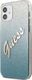 Guess Etui Guess GUHCP12SPCUGLSBL Apple iPhone 12 mini niebieski/blue hardcase Glitter Gradient Script 2