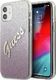 Guess Etui Guess GUHCP12SPCUGLSPI Apple iPhone 12 mini różowy/pink hardcase Glitter Gradient Script 1