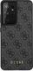 Guess Etui Guess GUHCS21LG4GFGR Samsung Galaxy S21 Ultra szary/grey hard case 4G Metal Gold Logo 1