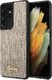 Guess Etui Guess GUHCS21LPCUMLLIGO Samsung Galaxy S21 Ultra złoty/gold hardcase Lizard Collection 1