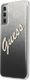 Guess Etui Guess GUHCS21MPCUGLSBK Samsung Galaxy S21+ Plus czarny/black hardcase Glitter Gradient Script 2