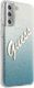 Guess Etui Guess GUHCS21MPCUGLSBL Samsung Galaxy S21+ Plus niebieski/blue hardcase Glitter Gradient Script 4