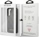 Guess Etui Guess GUHCS21SG4GFGR Samsung Galaxy S21 szary/grey hard case 4G Metal Gold Logo 8