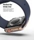 Ringke Etui Nakładka Ringke Slim Apple Watch 44mm Metallic Blue + Clear [2 PACK] 4