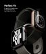 Ringke Etui Nakładka Ringke Slim Apple Watch 44mm Metallic Blue + Clear [2 PACK] 6