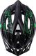 Meteor Kask rowerowy czarno-zielony r. M 2