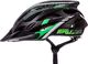 Meteor Kask rowerowy czarno-zielony r. M 3