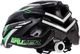 Meteor Kask rowerowy czarno-zielony r. M 4