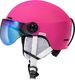 Meteor KASK NARCIARSKI Z SZYBĄ METEOR FALVEN różowy S 1
