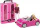 Lalka Barbie Barbie - szafa + kabriolet zestaw prezentowy (GVK05) 2