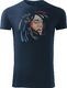 Topslang Koszulka reggae z Bobem Marleyem Bob Marley męska granatowa SLIM XXL 1