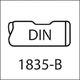 Format Frez Trzpieniowy HSS Co8 z Powłoką TiAIN DIN 884-K FORMAT 11
