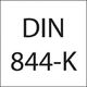Format Frez Trzpieniowy HSS Co8 z Powłoką TiAIN DIN 884-K FORMAT 10