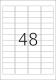 Herma Etykiety kolorowe A4, papier matowy czerwony, 960 szt (4367) 1