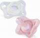 Chicco 7322111-SMOCZEK DO USPOKAJANIAPHYSIO MIN I SOFT SILIKONOWY 0-2M 2 SZT DZIEWCZYNKA 2