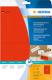 Herma Etykiety kolorowe adresowe ostrzegawcze 8325, A4, 50 x 142 mm, papier matowy jaskrawy czerwony, 160 szt (8325) 1