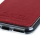 Surazo Etui na tył telefonu Surazo skóra naturalna Back case - Costa Czerwony 3