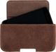 Surazo Etui do telefonu Surazo skóra naturalna Belt case - Nubuk Orzechowy 2