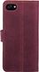 Surazo Etui na telefon Surazo ze skóry naturalnej Wallet case - Nubuk Burgund 3