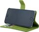 Surazo Etui na telefon Surazo ze skóry naturalnej Wallet case - Nubuk Zielony 3
