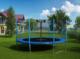 Trampolina ogrodowa Neo-Sport NS-14Z181 z siatką zewnętrzną 14.5 FT 435 cm 2