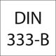 Format Nawiertak DIN 333 HSS FORMAT, kształt B, 120, 1,25 / 1,60 / 2,00 / 2,50 / 3,15 / 4,00 / 5,00 / 6,30 5