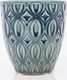Art-Pol Osłonka Ozdobna Doniczka Ceramiczna Granatowa 12cm 1