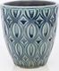 Art-Pol Osłonka Ozdobna Doniczka Ceramiczna Granatowa 12cm 4