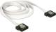 Delock Kabel SATA Flexi III 70cm Biały (83505) 1