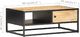 vidaXL Stolik kawowy z drzwiczkami, 90x55x36 cm, surowe drewno mango 7
