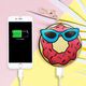 Powerbank Babaco Brelok Donut 2200 mAh Różowy  (4000000000) 1