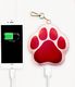 Powerbank Babaco Brelok Łapka 2200 mAh Czerwony  (4000000003) 2
