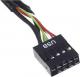 SilverStone USB 19 pin - USB 9 pin, 0.1m, Czarny (G11303050-RT) 3