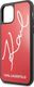 Karl Lagerfeld Karl Lagerfeld KLHCN61DLKSRE iPhone 11 czerwony/red hard case Signature Glitter 3