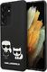 Karl Lagerfeld Karl Lagerfeld KLHCS21LPCUSKCBK S21 Ultra G998 czarny/black hardcase Ikonik Karl & Choupette 1