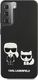 Karl Lagerfeld Karl Lagerfeld KLHCS21SPCUSKCBK S21 G991 czarny/black hardcase Ikonik Karl & Choupette 3