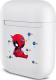 Gegeszoft Etui ochronne Deadpool 002 Marvel do AirPods 1/2 białe 1