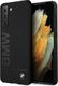 BMW Etui BMW BMHCS21MSLBLBK S21+ G996 czarny/black hardcase Silicone M Collection Big Logo 1