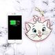 Powerbank Babaco Brelok Marie 2200mAh Biało-różowy 1