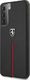 Ferrari Ferrari FEOSIHCS21MBK S21+ G996 czarny/black hardcase Off Track Leather Nylon Stripe 1