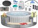 SPA ogrodowe Avenli Dmuchane Basen Ogrodowy Venice 6 Osób 40c + Meble + Ozon 1