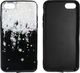 Gline Case Etui obudowa do Iphone 7 Iphone 8 - czarne śnieżynki 1
