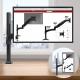 Duronic Uchwyt biurkowy na monitor 15" - 27" DM451X2 (4C-JMMH-GJWP) 2