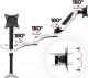 Duronic Uchwyt biurkowy na 3 monitory 15" - 27" DM653 (4X-1HKX-QIOS) 4