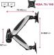 Duronic Uchwyt ścienny na monitor 15" - 27" DM65W1X1 (8O-FUNW-FO5I) 2